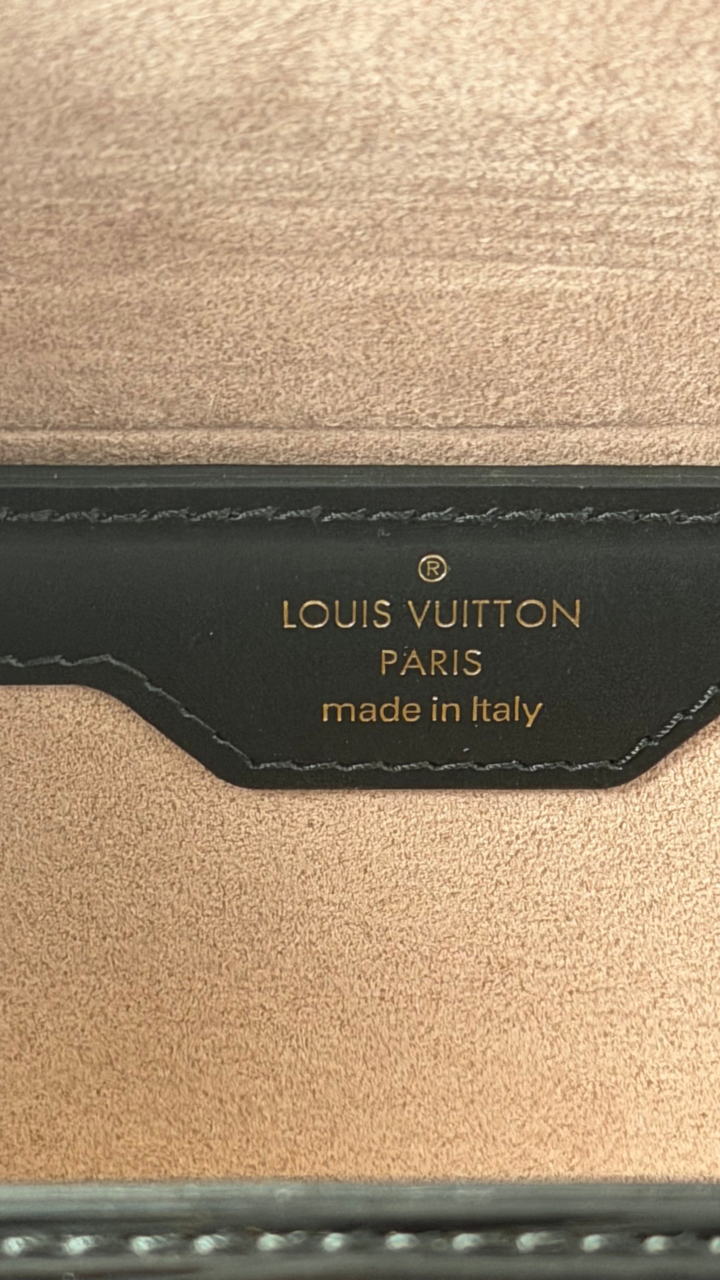 Louis Vuitton Papillon Trunk Black Epi Leather Gold Hardware