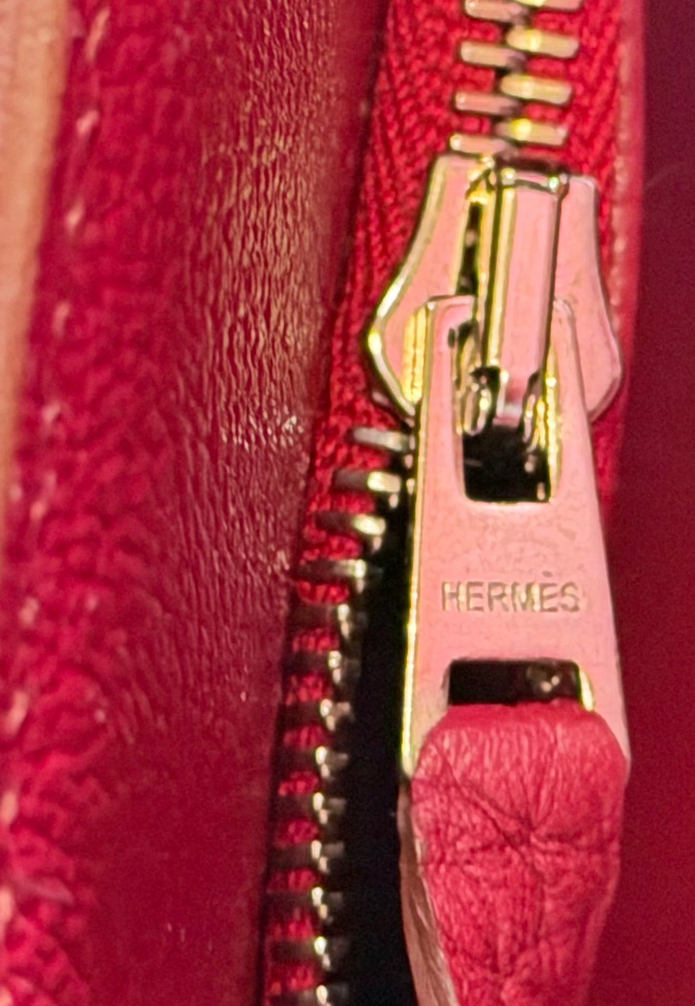 Hermès Jypsière 28 Rose Pourpre Togo Leather Palladium Hardware