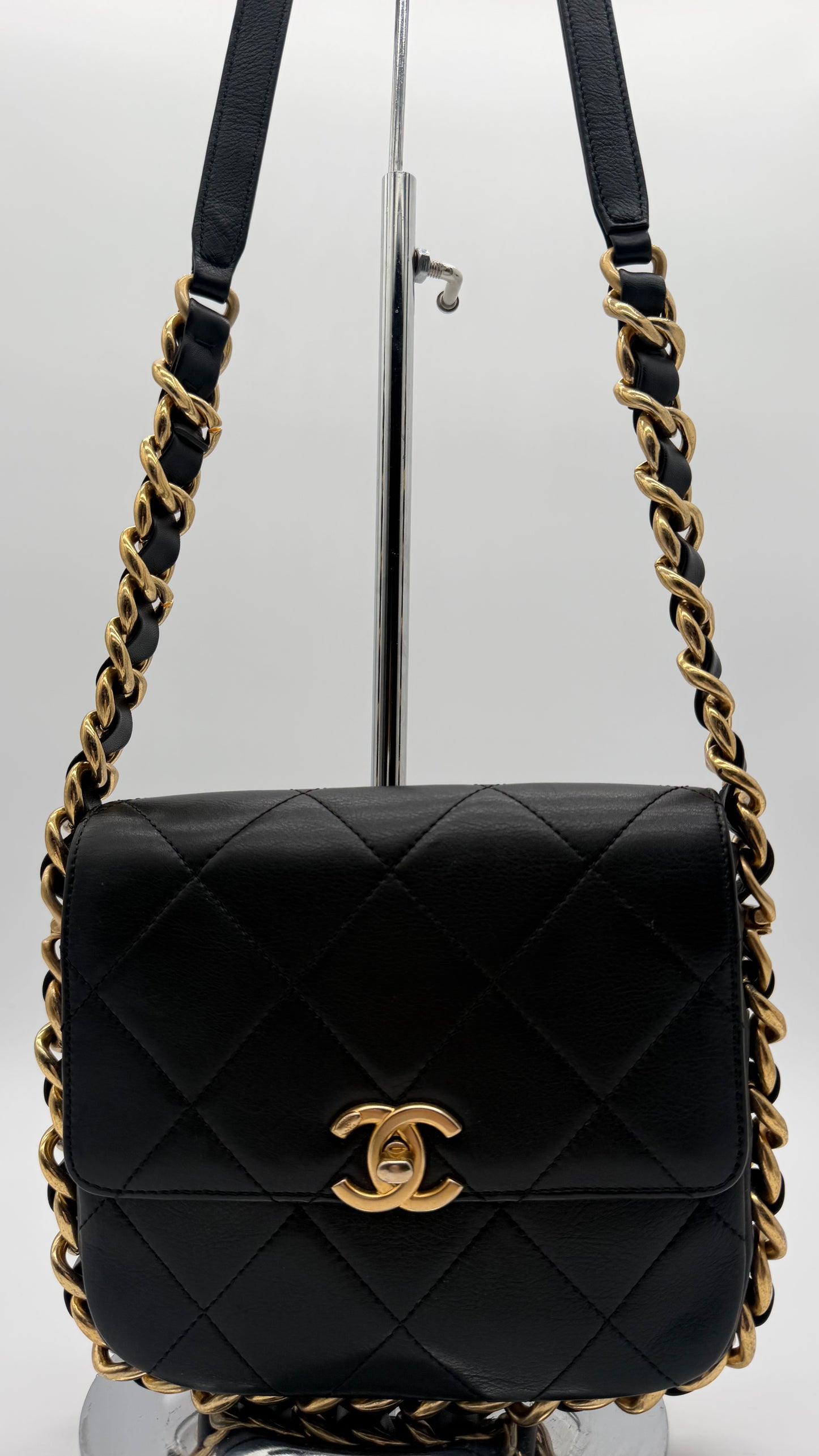 Chanel Mini Framing Chain Flap Bag