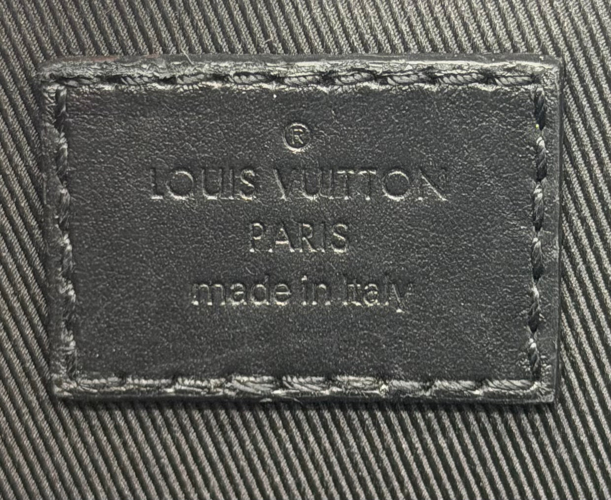 Louis Vuitton Handle Soft Trunk Monogram Taurillon Leather Black