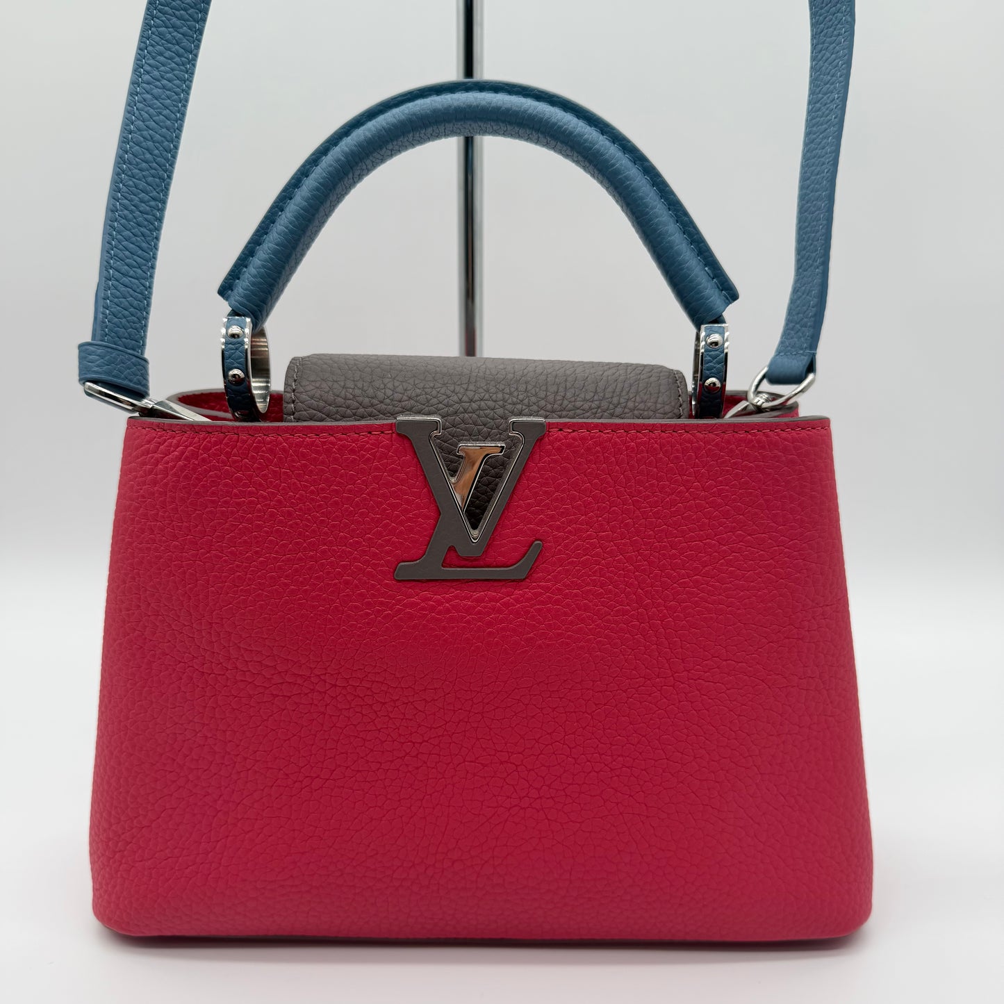 Louis Vuitton Capucines BB Taurillon Leather Tri-Color Bag