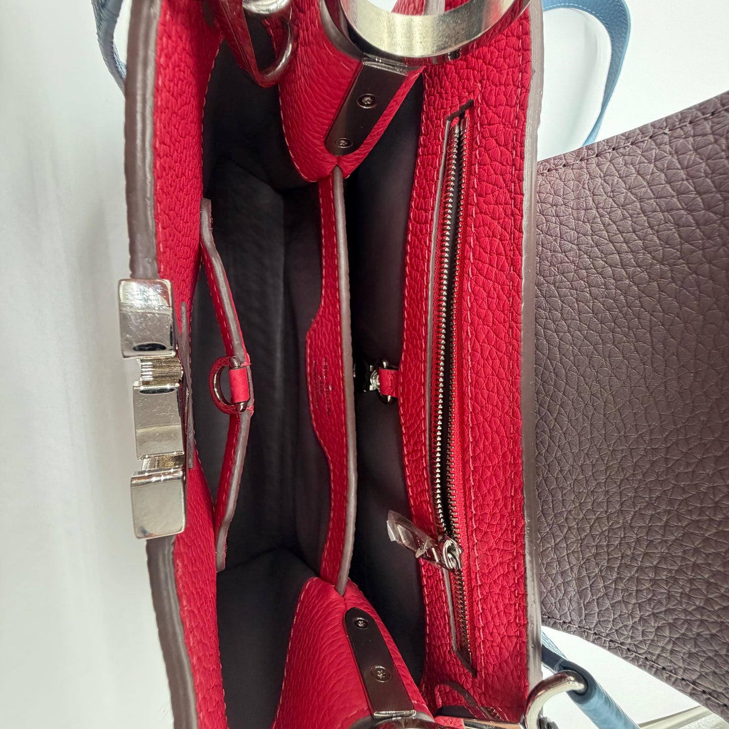 Louis Vuitton Capucines BB Taurillon Leather Tri-Color Bag