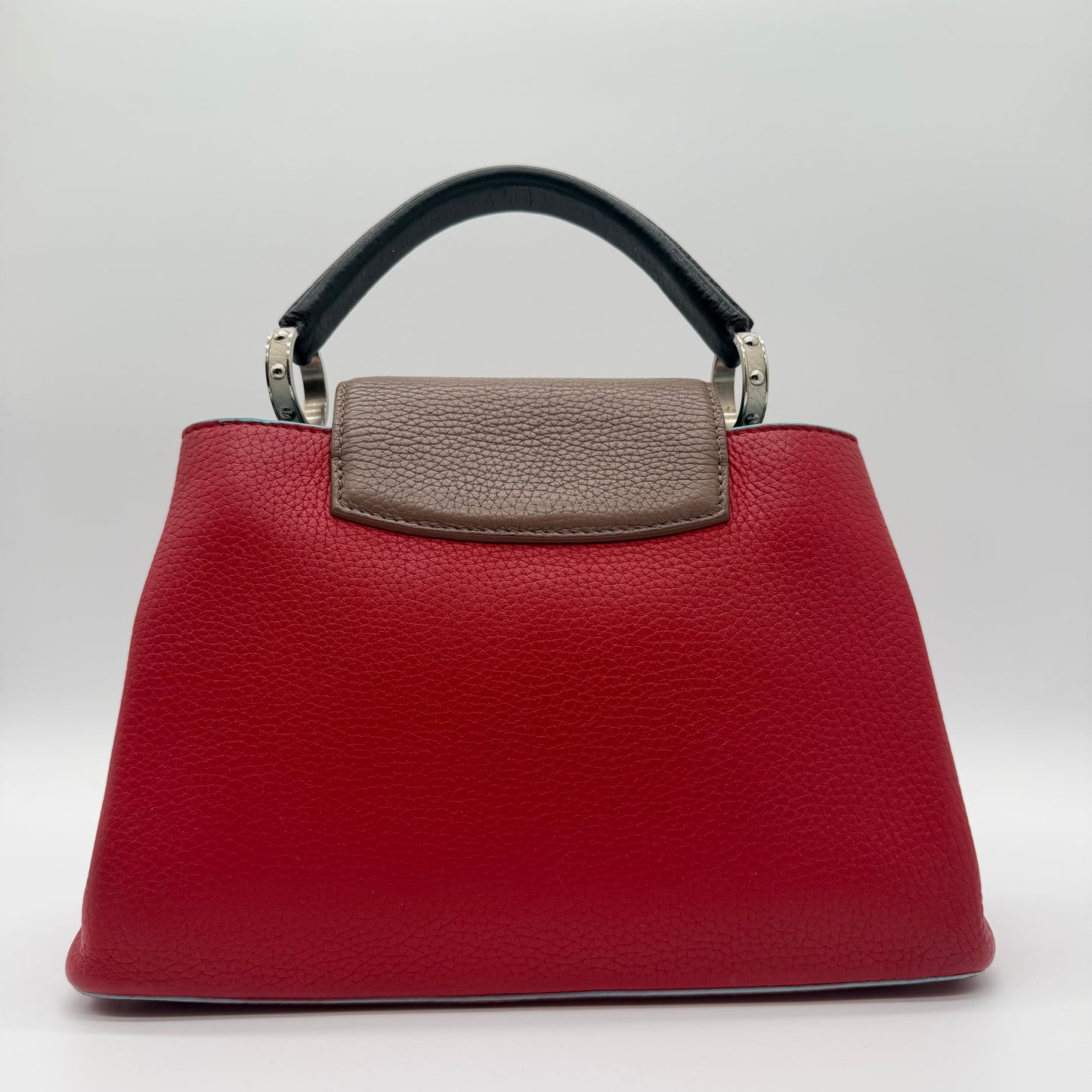 Louis Vuitton Capucines BB Multicolor Taurillon Leather Top Handle & Crossbody Bag