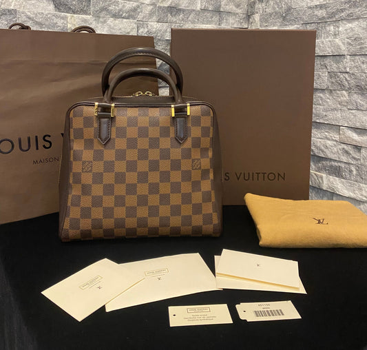 Pre-loved Louis Vuitton Damier Ebene Brera