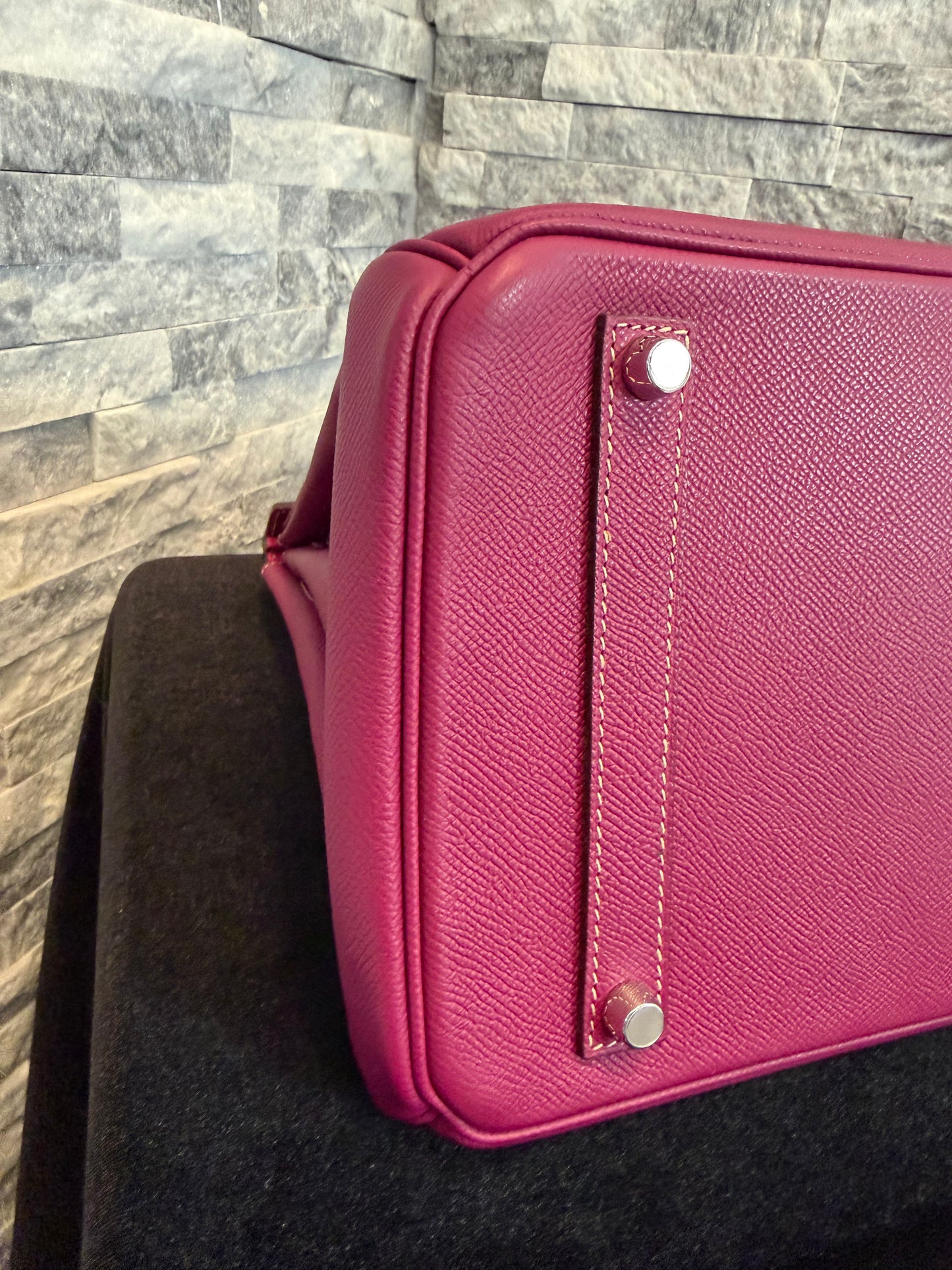 Hermès Birkin 35cm – Tosca Candy Epsom Leather with Palladium Hardware Pre-Loved 2011