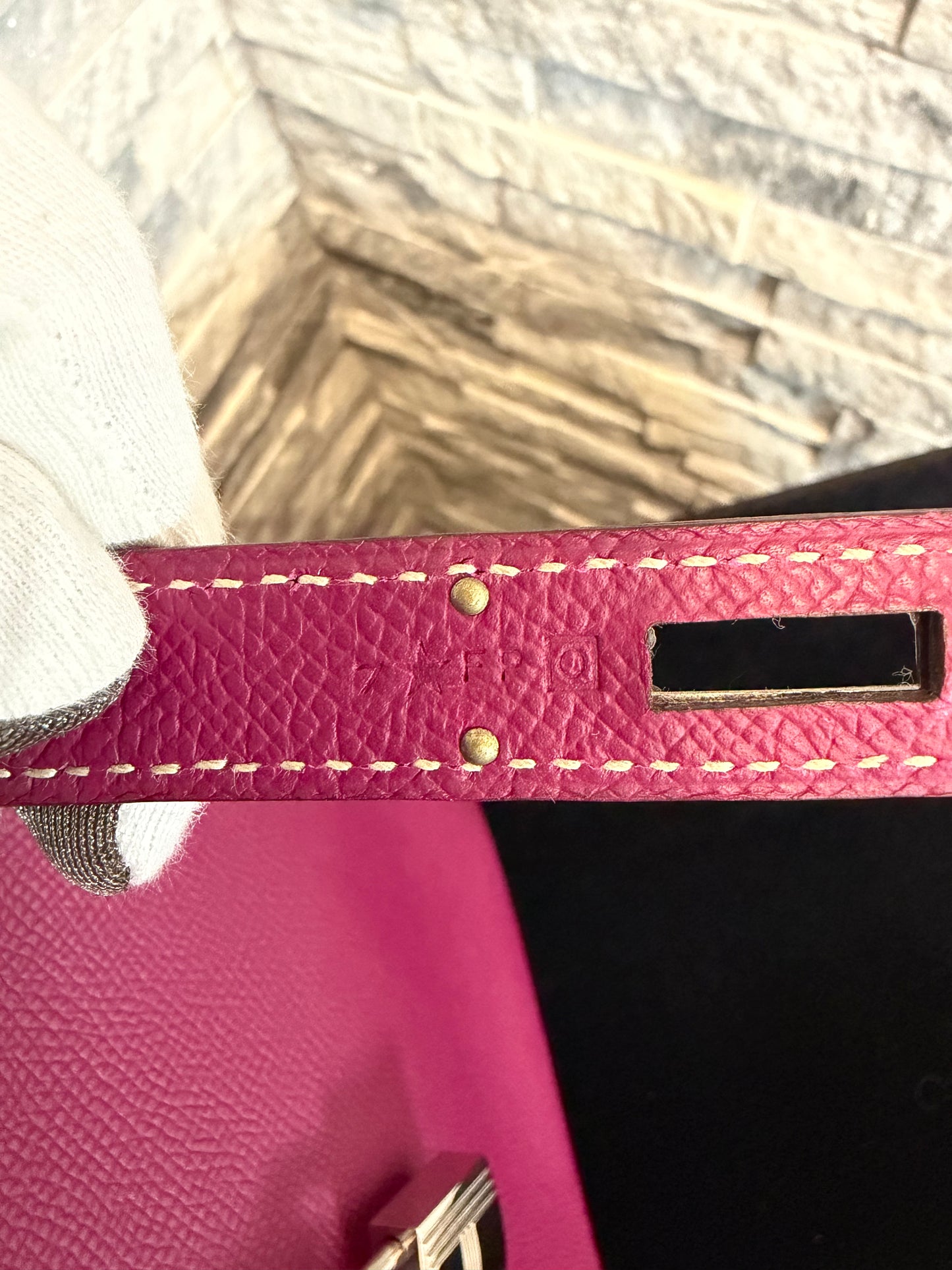 Hermès Birkin 35cm – Tosca Candy Epsom Leather with Palladium Hardware Pre-Loved 2011