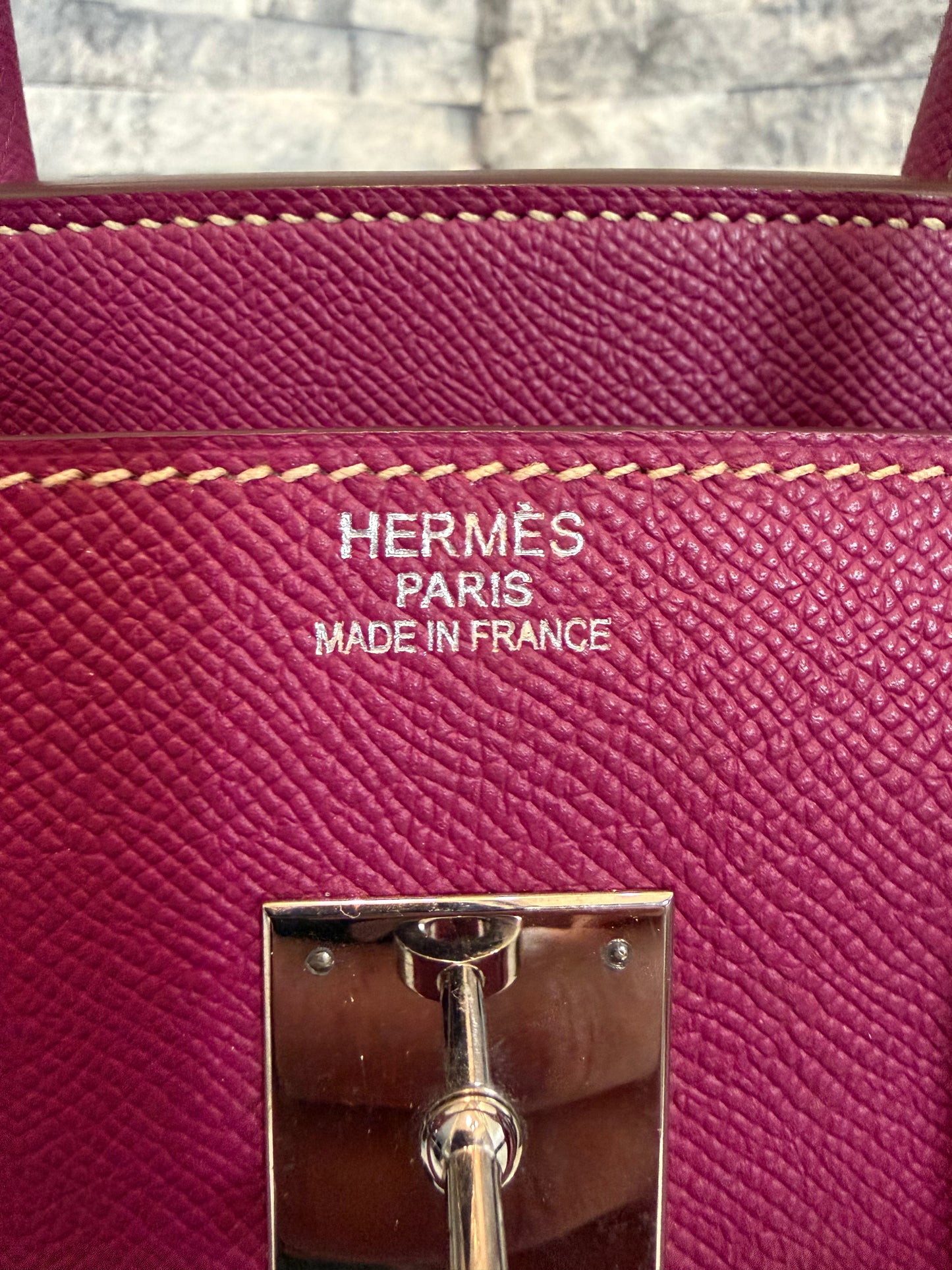 Hermès Birkin 35cm – Tosca Candy Epsom Leather with Palladium Hardware Pre-Loved 2011