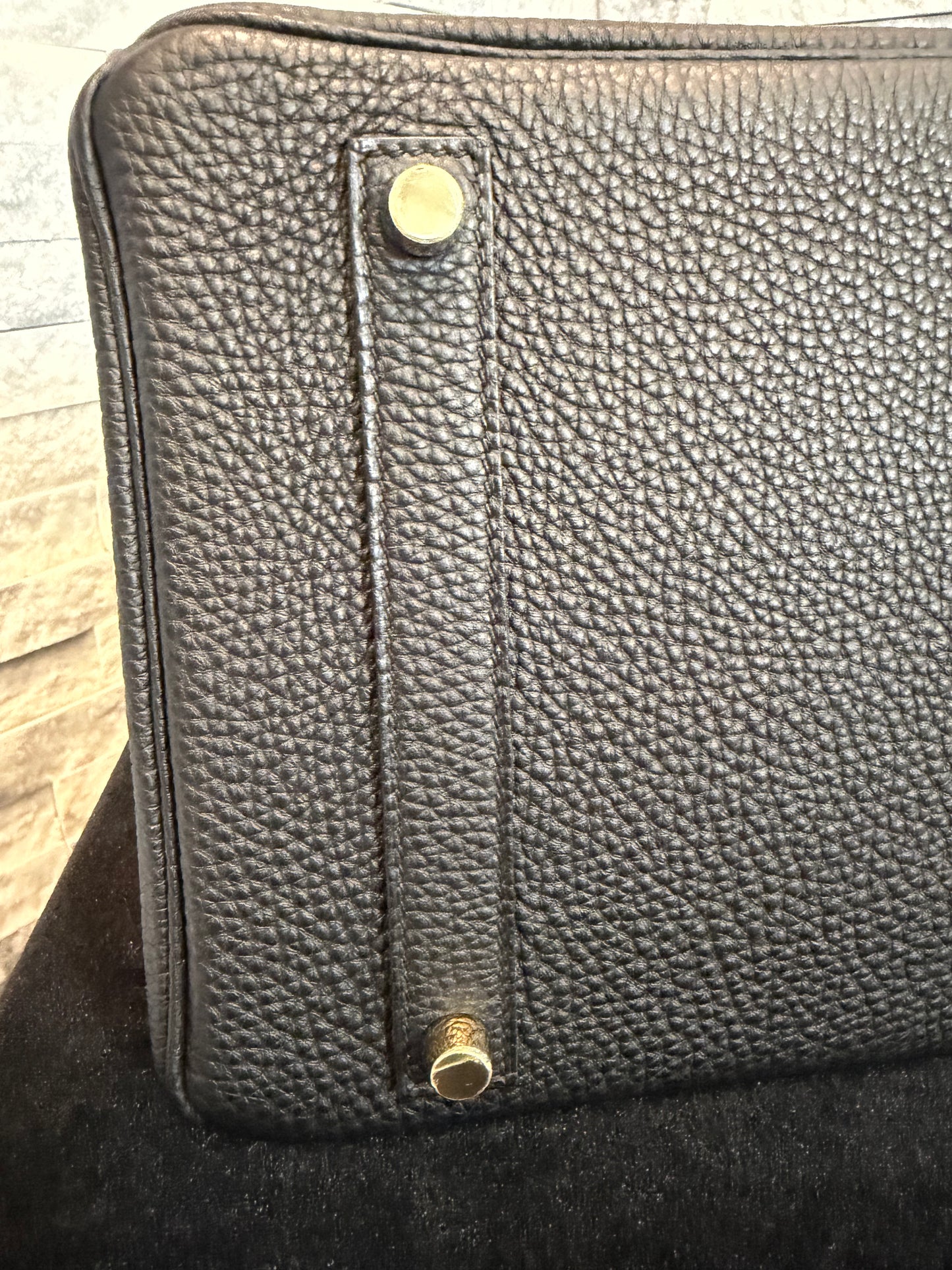 Hermès Birkin 35cm Tote – Black Togo Leather with Gold Hardware Pre-Loved 2013